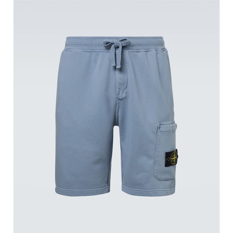 Stone Island Compass cotton shorts 68007764