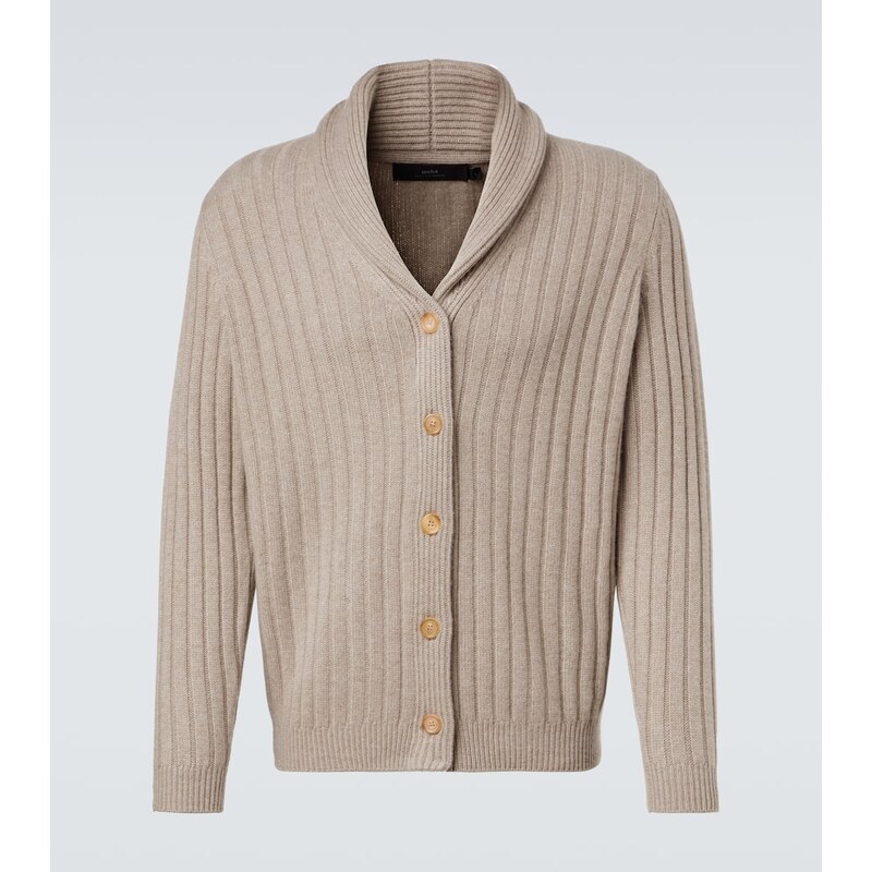 Arch4 Mr Denver ribbed-knit cashmere cardigan 68154283