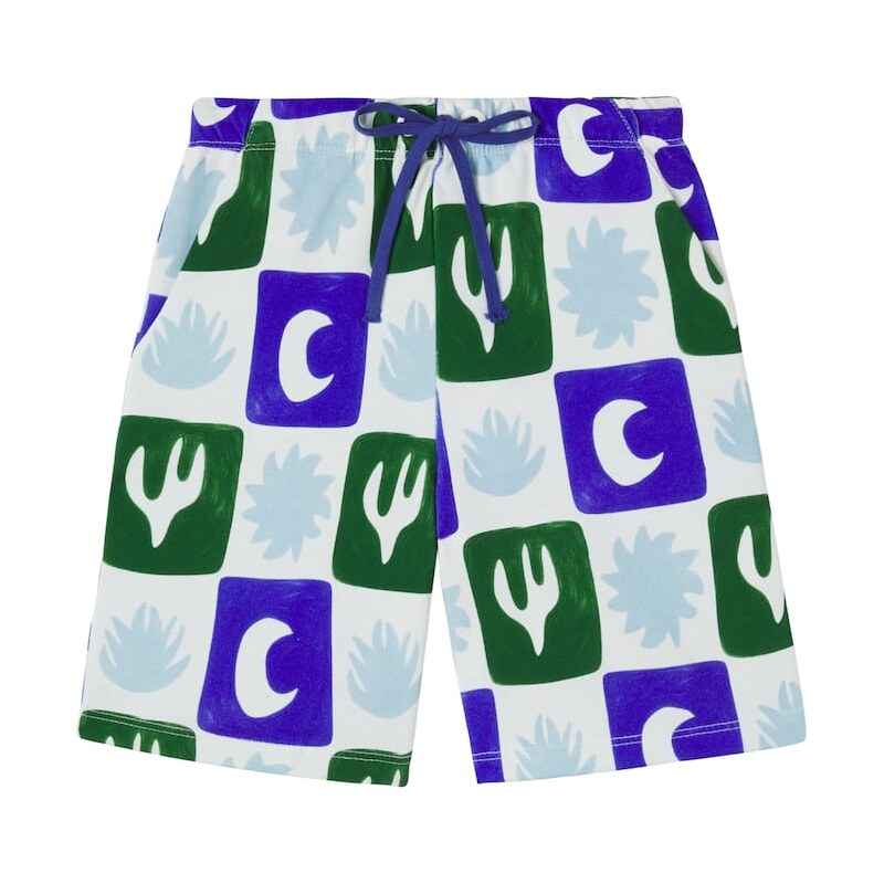 Fabula FÃ¡bula Printed cotton-blend Bermuda shorts 67956592