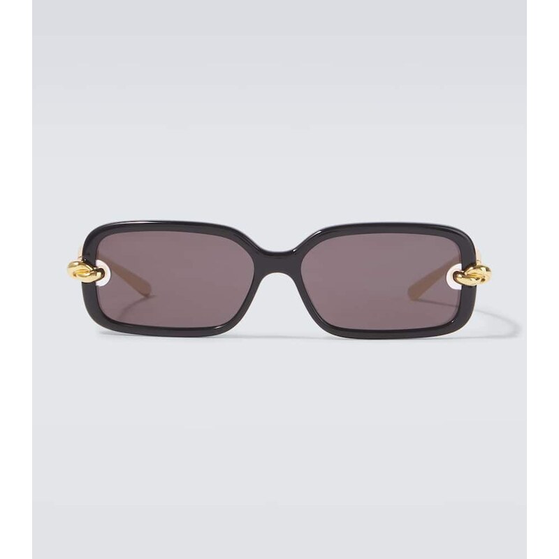 Bottega Veneta Knot rectangular sunglasses 67977172