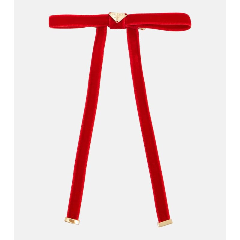 Prada Velvet hair clip 68051660