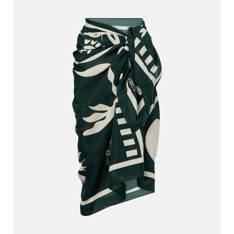 Eres Mandara cotton and silk beach cover-up 67977235