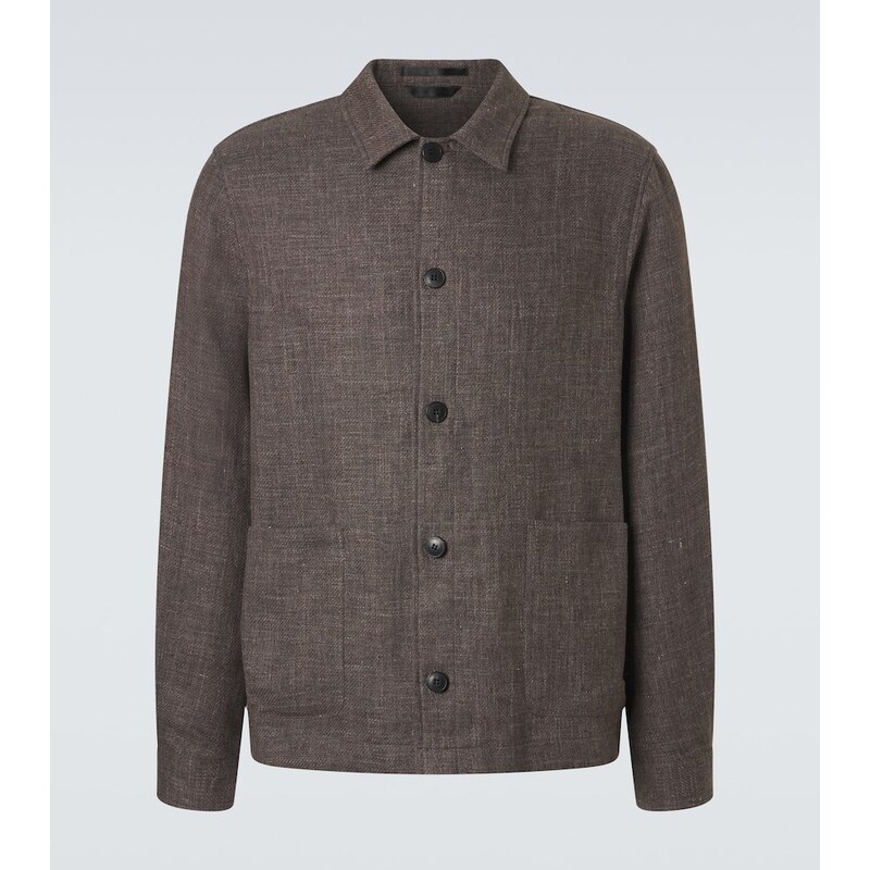 Sunspel Cotton and linen jacket 67936366