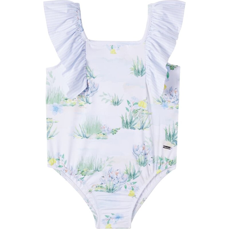 Patachou Printed ruffled swimsuit 67977378