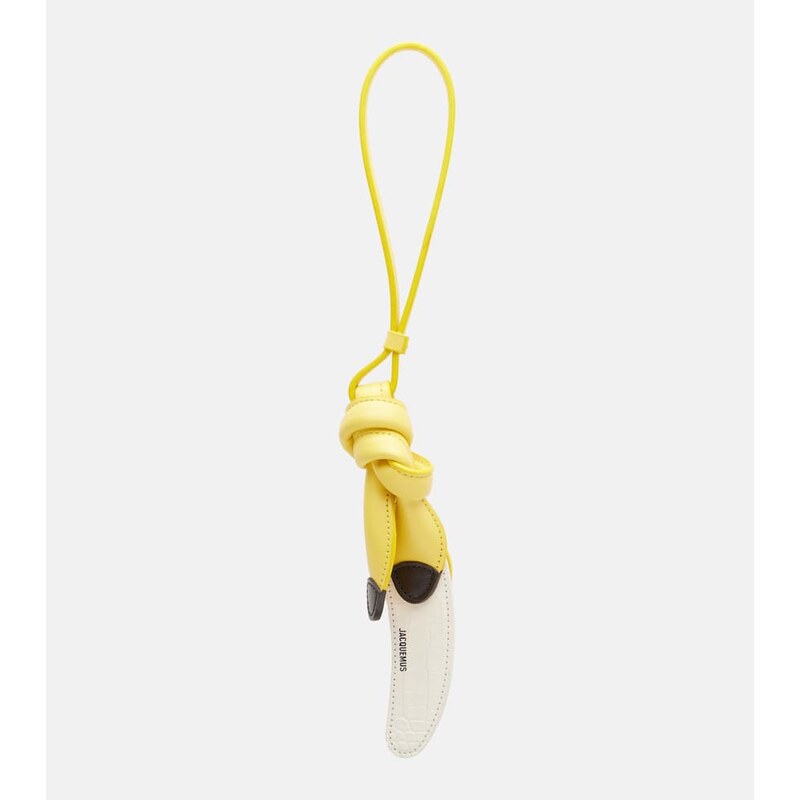 Jacquemus Le Banane Small leather bag charm 68311014