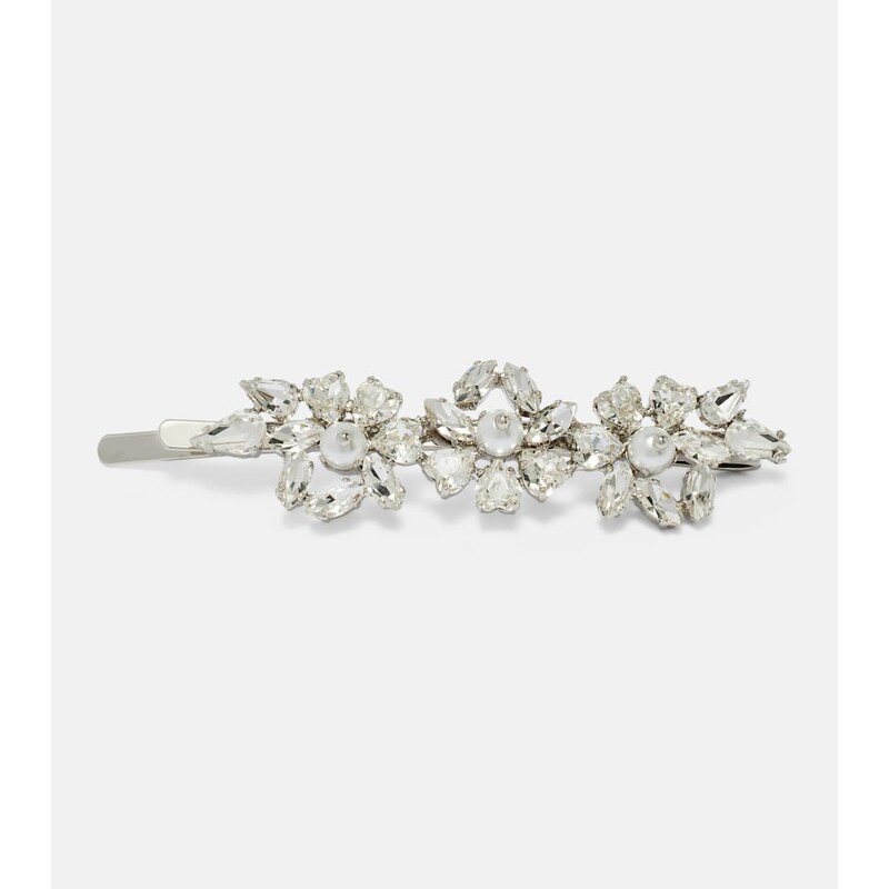 Simone Rocha Heartbloom embellished hair clip 68237802