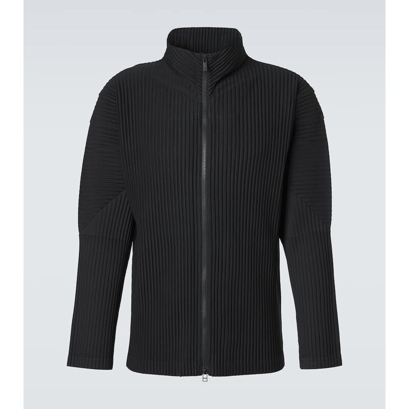Homme Plisse Issey Miyake Homme Plissà Issey Miyake Basics pleated zip 68177057