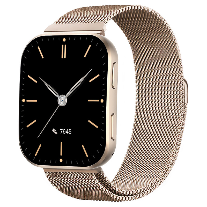 Madvell Venezia púdrová zlatá s kovovým remienkom + silikónový 67673024