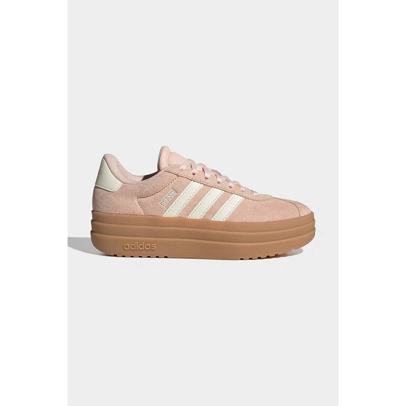 Detské semišové tenisky adidas VL COURT BOLD 67605393