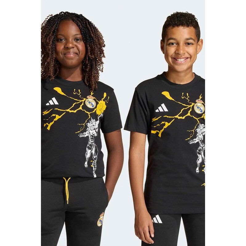 Detské bavlnené tričko adidas Performance REAL MARVEL 67605370