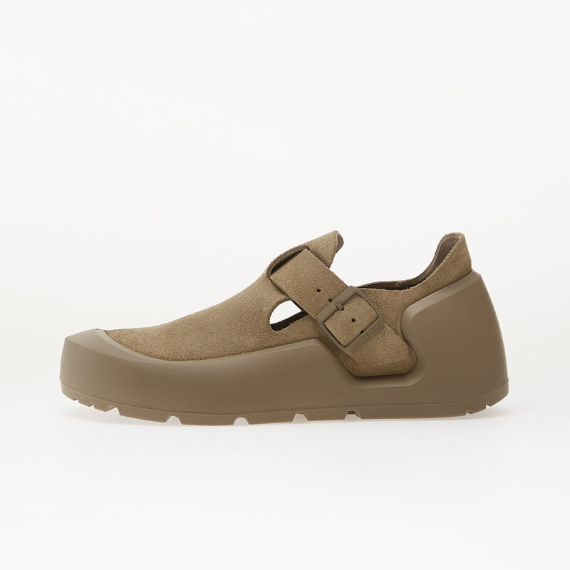 Birkenstock Reykjavik Nubuck Leather Unisex Triple Taupe 67669006