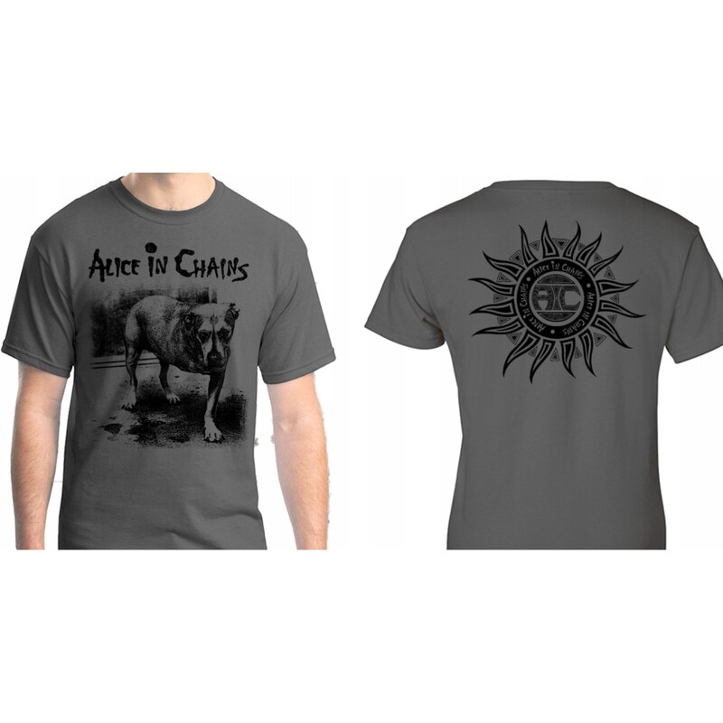 Fruit of the Loom Alice in Chains - Tripod (Anthracite) (tričko) 67605819