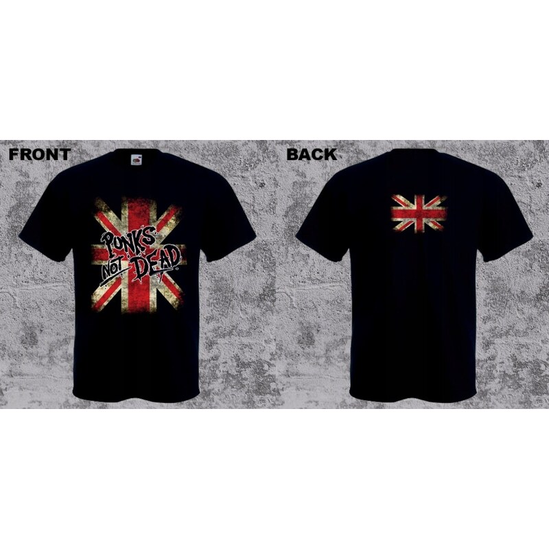 Fruit of the Loom Punks Not Dead - Motive 7 (tričko) 67605830