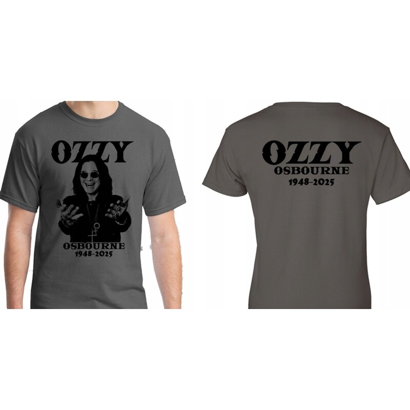 Fruit of the Loom Ozzy Osbourne - Portrait (Anthracite) (tričko) 67605820