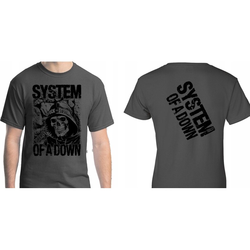 Fruit of the Loom System of a Down - Toxicity (Anthracite) (tričko) 67605824