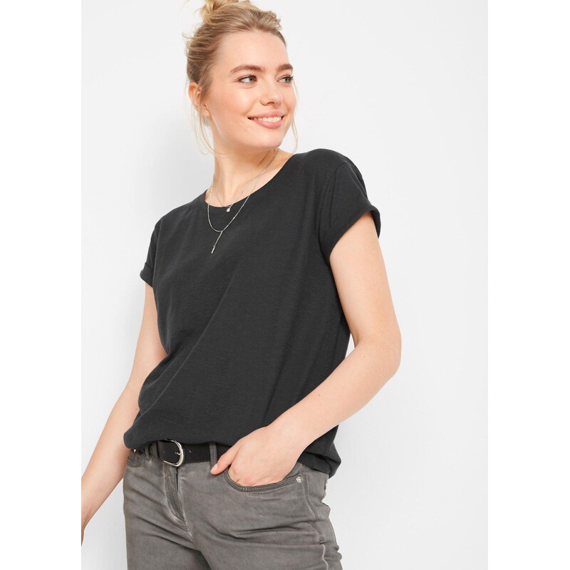bonprix Boxy tričko, farba čierna 44731898