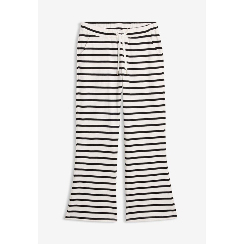 bonprix Tepláky z čistej bio bavlny, farba čierna 67606110