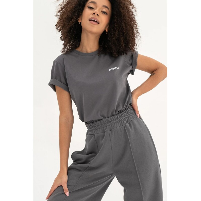 Mosquito Dámske tričko Bane Dark Stone grafitové, Farba grafitová 67606173