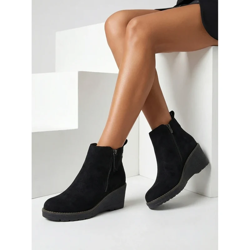 Resti Dámske členkové čižmy na podpätku 67610648