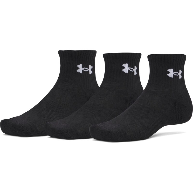 Under Armour Performance Cotton 3p Qtr Ultimate Black / Ultimate Black 67610615