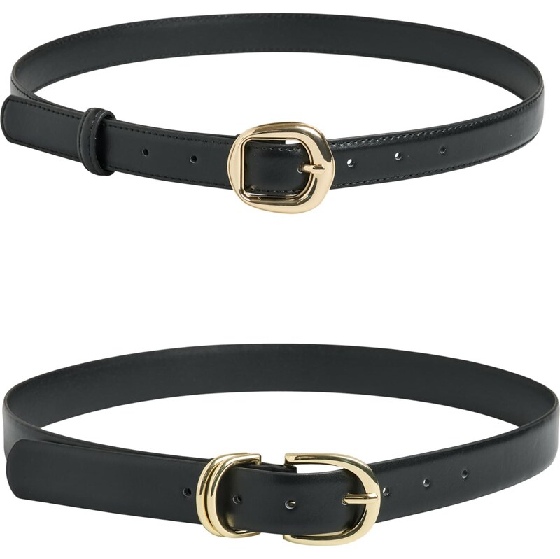 PIECES Opasky čierna 67619410