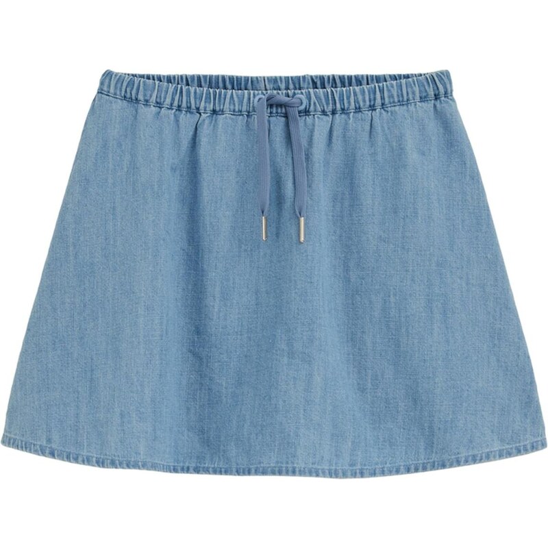 WE Fashion Sukňa modrá denim 67619442