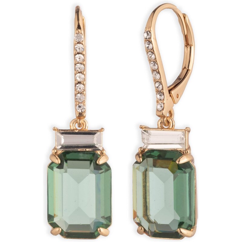 Lauren Ralph Lauren Náušnice zlatá / zelená / priehľadná 67619475
