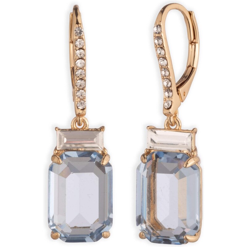 Lauren Ralph Lauren Náušnice svetlomodrá / zlatá / priehľadná 67619476