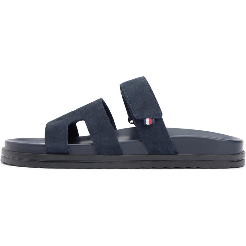 TOMMY HILFIGER Šľapky námornícka modrá 67619490
