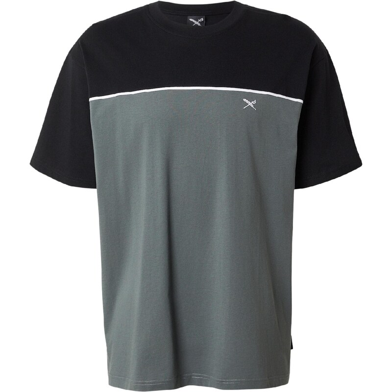 Iriedaily Tričko Auf Deck jedľová / čierna / biela 67619507