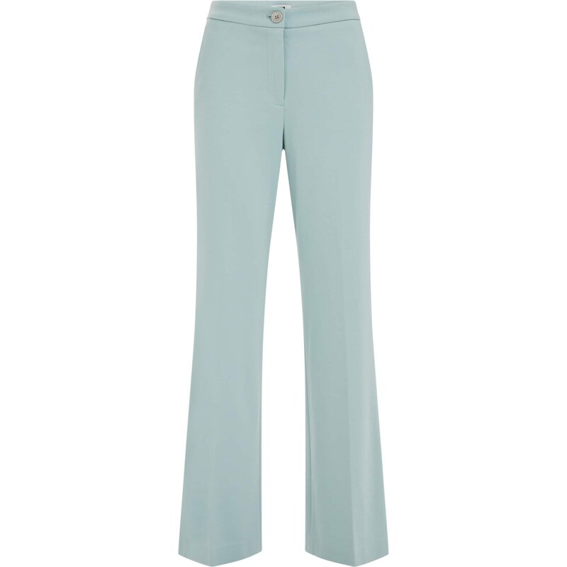 WE Fashion Nohavice s pukmi mätová 67619521