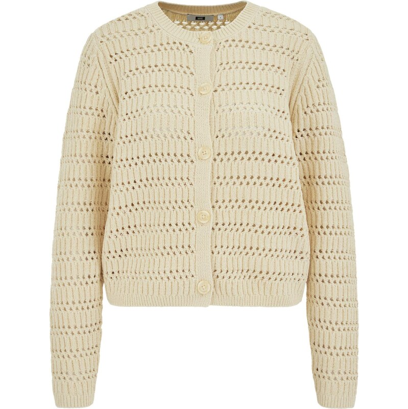 WE Fashion Kardigán svetložltá 67619522