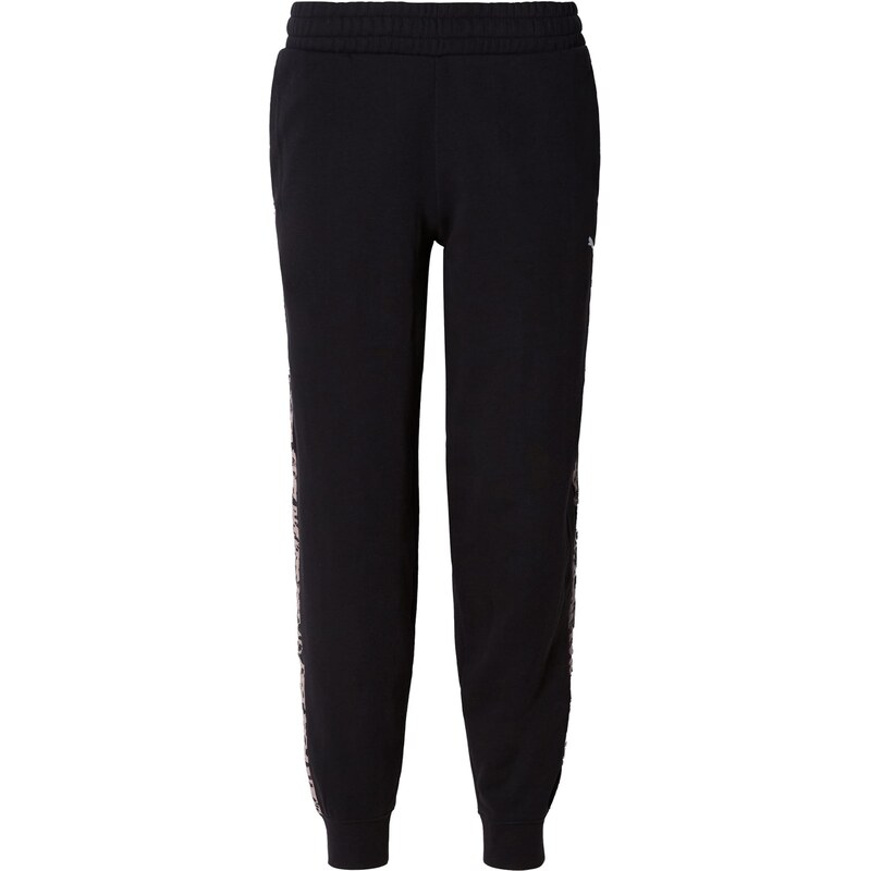 PUMA Športové nohavice Essentials krémová / čierna 67619562