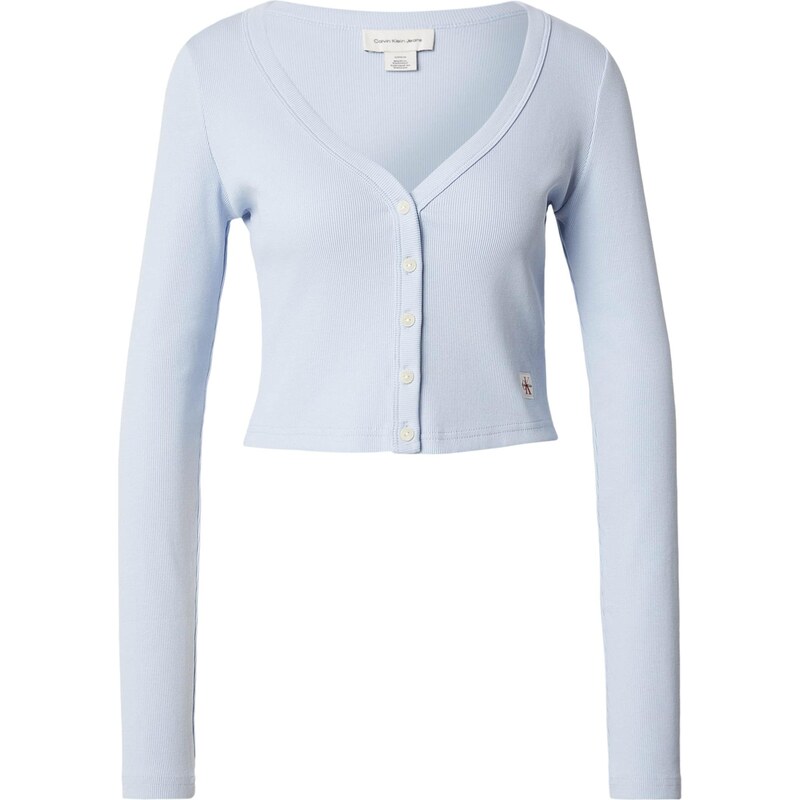 Calvin Klein Jeans Kardigán svetlomodrá 67619589