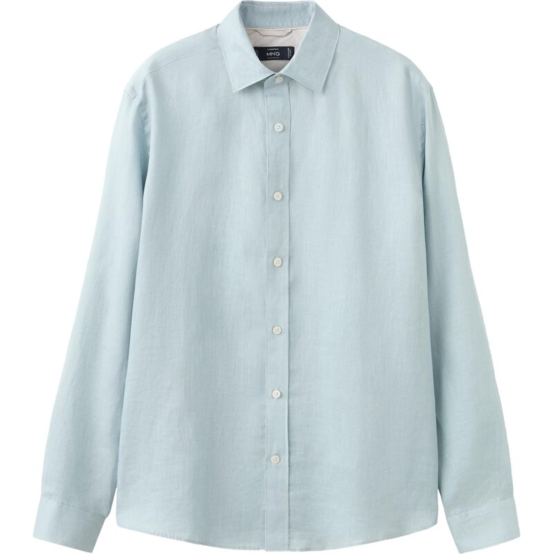 MANGO MAN Košeľa PARROT svetlomodrá 67619602