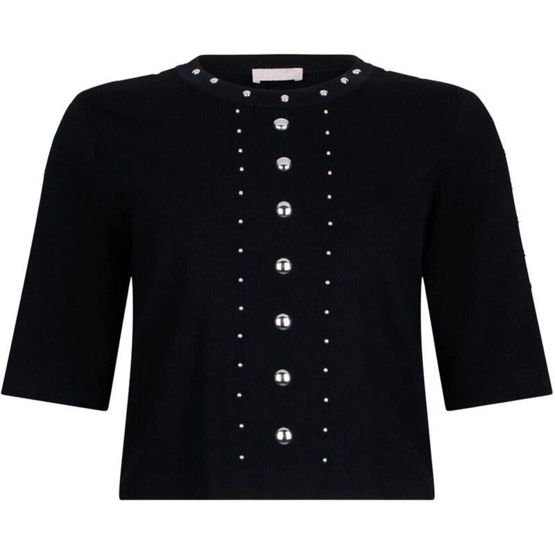 Liu Jo Sveter čierna / biela 67619607