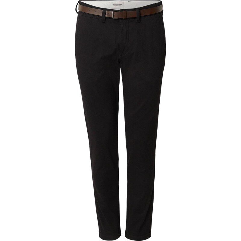 JACK & JONES Chino nohavice JPSTMARCO ADAM čierna 67619643