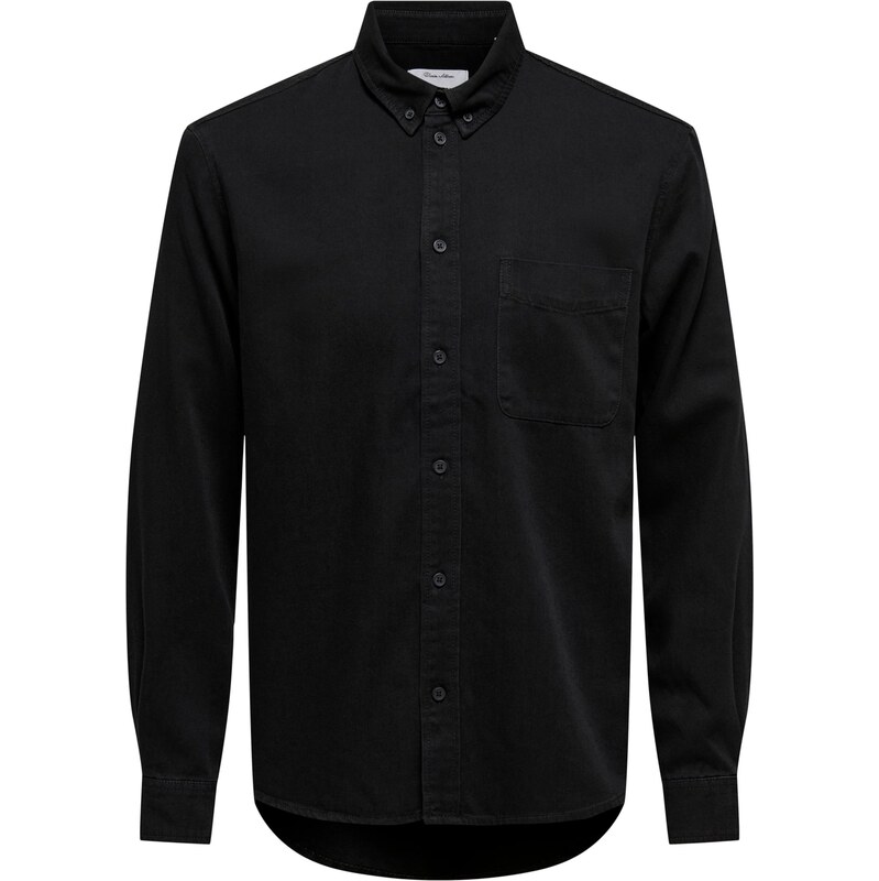 Only & Sons Košeľa ONSORSON čierny denim 67619664