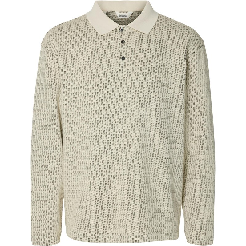 SELECTED Mikina SLHGABRIEL béžová 67632523