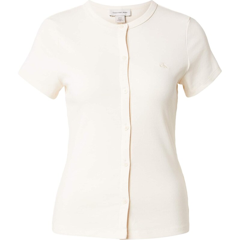 Calvin Klein Jeans Tričko prírodná biela 67619688