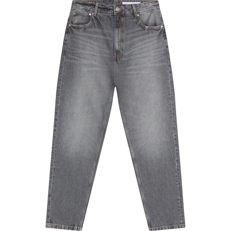 Bershka Džínsy sivá 67619716