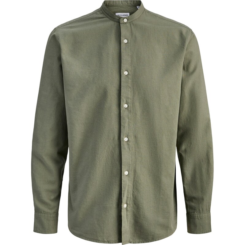 JACK & JONES Košeľa JJEBREEZE olivová 67619752