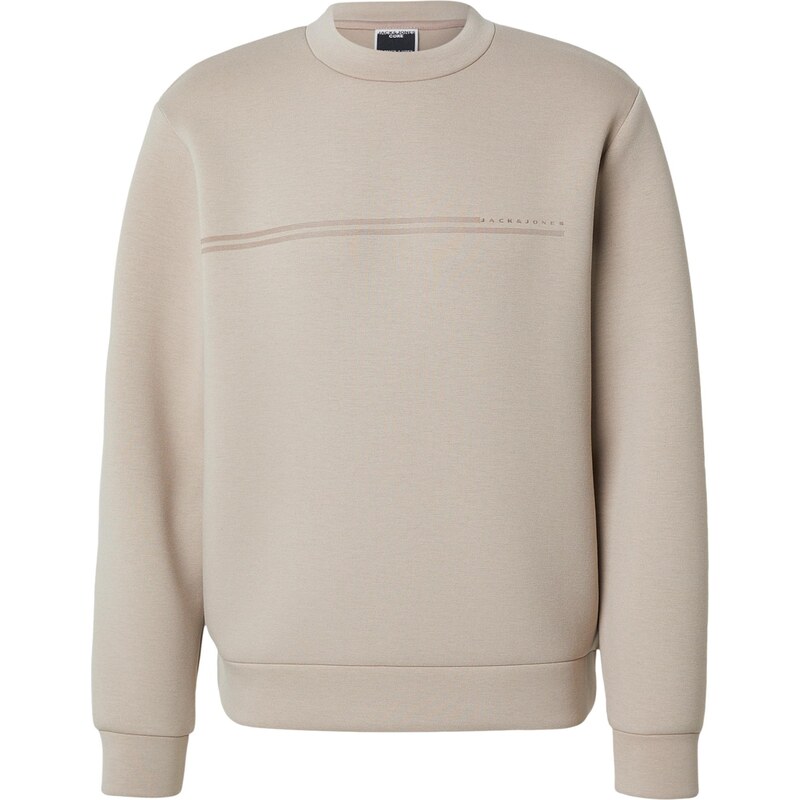 JACK & JONES Mikina JCOFUSION tmavobéžová 67619764