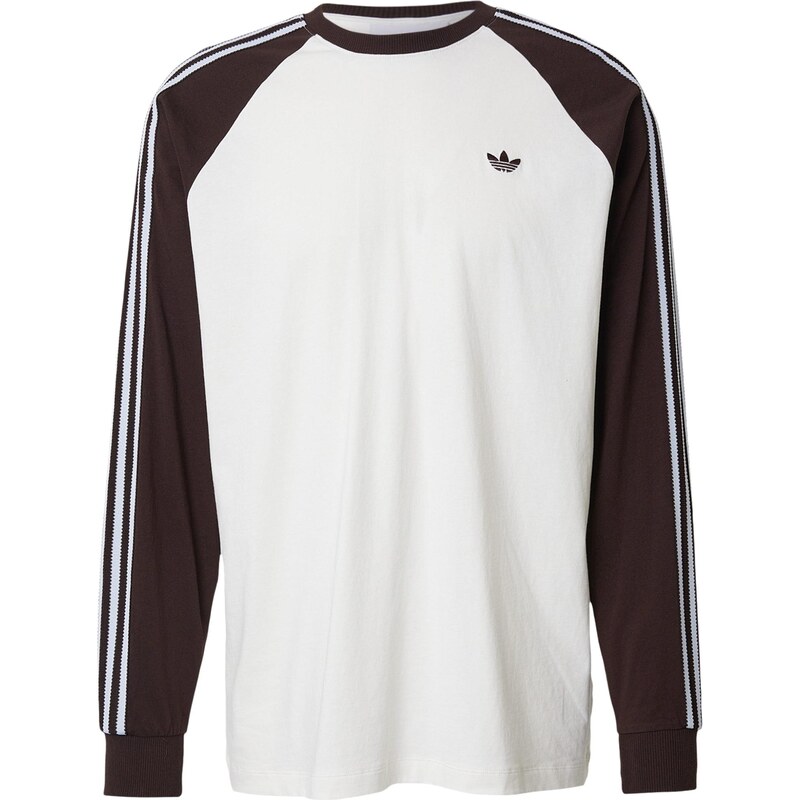 ADIDAS ORIGINALS Tričko CALI tmavohnedá / biela 67619819