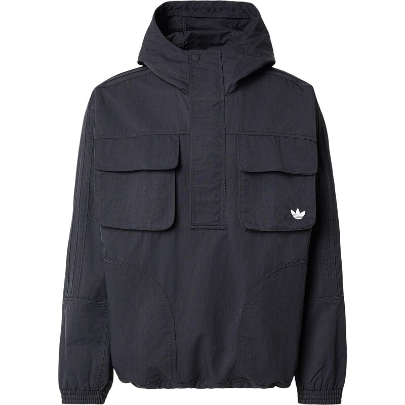 ADIDAS ORIGINALS Prechodná bunda BRITCORE čierna 67619855
