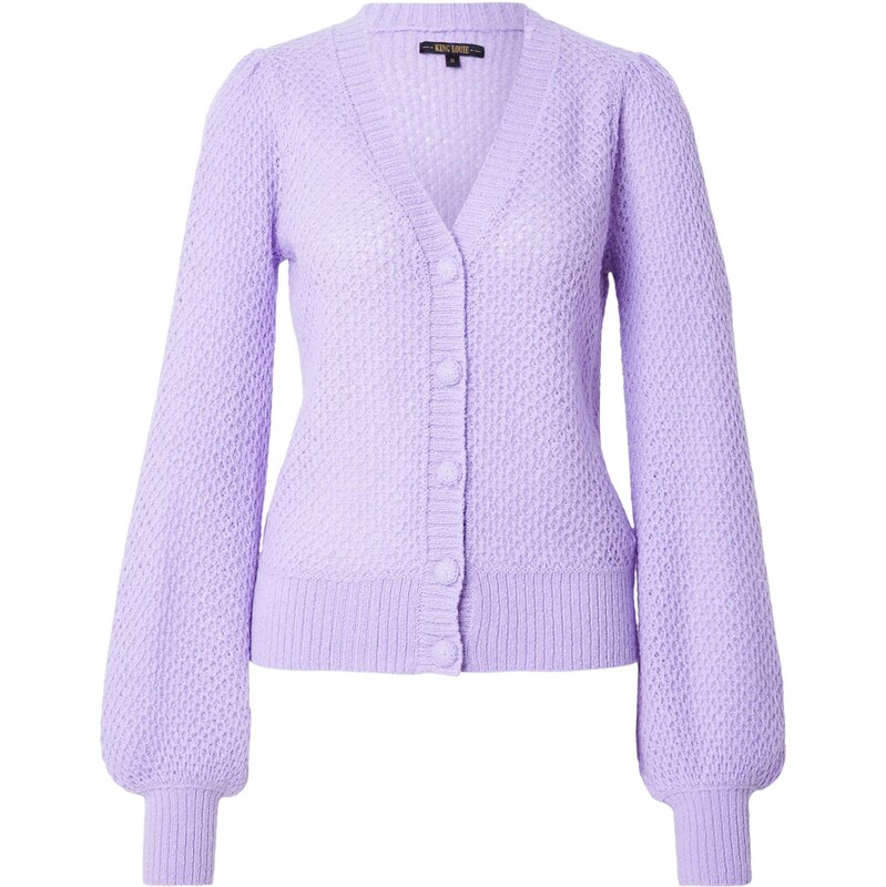 King Louie Kardigán Farfalle levanduľová 67619904