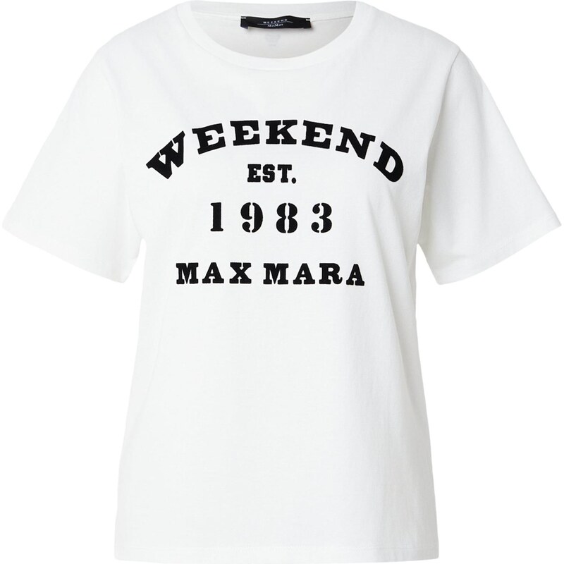Weekend Max Mara Tričko TENUE čierna / biela 67619961