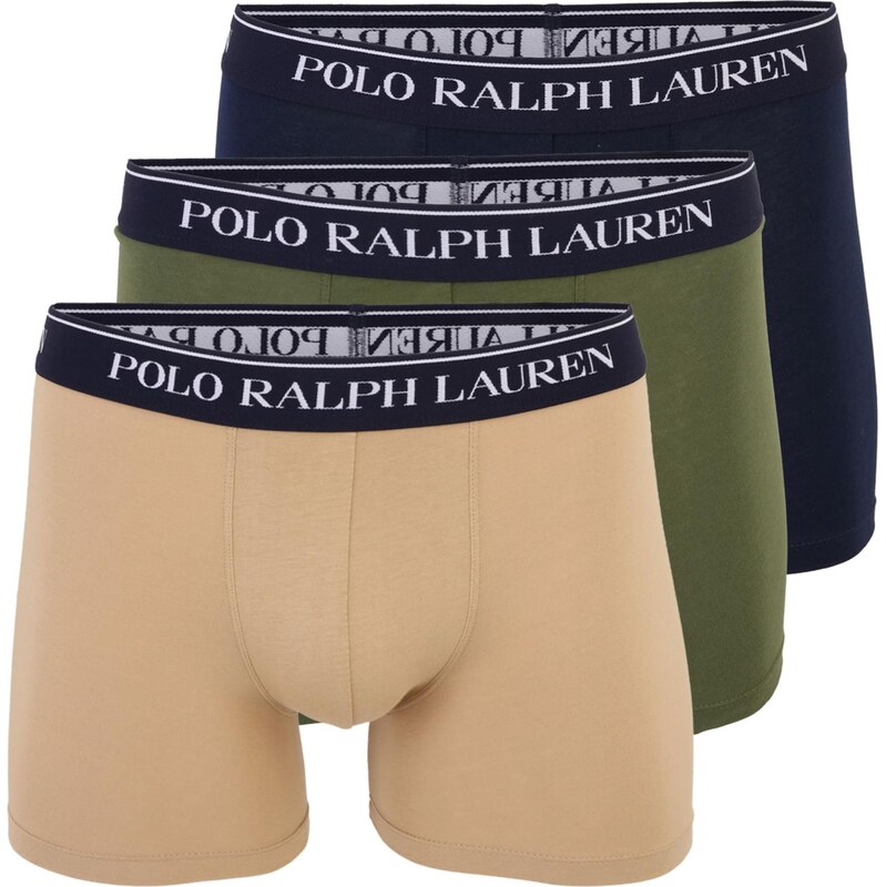 Polo Ralph Lauren Boxerky piesková / námornícka modrá / olivová / 67619953