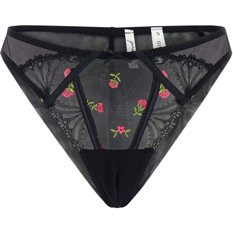 GUESS Nohavičky VIVIAN kiwi / svetloružová / čierna 67619983