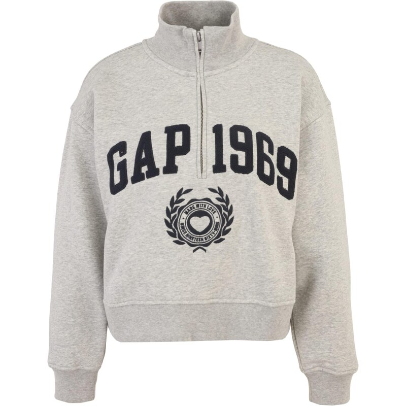 Gap Petite Mikina námornícka modrá / svetlosivá 67620009